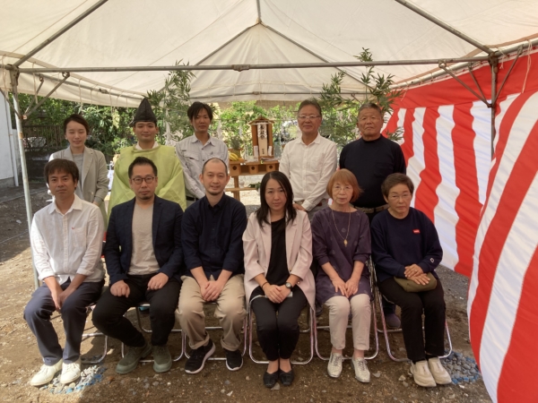 紫原に来春オープンのフレンチレストラン（地鎮祭）の画像