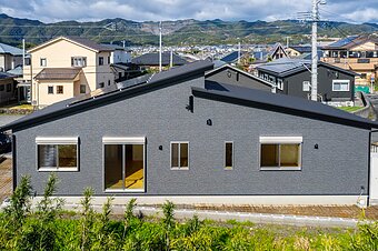 【平屋/３LDK/セミオーダー住宅/74.52㎡】鹿児島市下福元町M様邸　令和6年3月完成