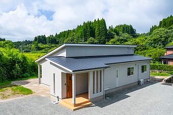 【平屋/4LDK/注文住宅/120.07㎡】姶良市蒲生町M様邸　令和6年7月完成