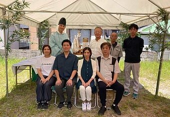 地鎮祭を執り行いました　２０２５年７月のイメージ