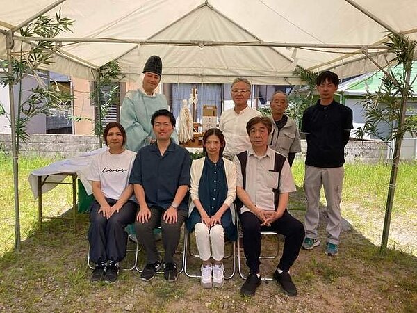 地鎮祭を執り行いました　２０２５年７月の画像