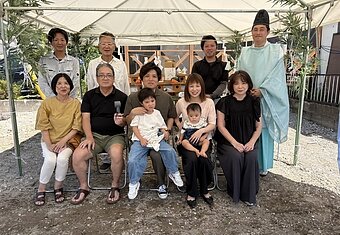 地鎮祭を執り行いました。２０２６年７月のイメージ