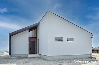 【平屋/design casa施工事例/124.21㎡/】窓辺を楽しむ家
